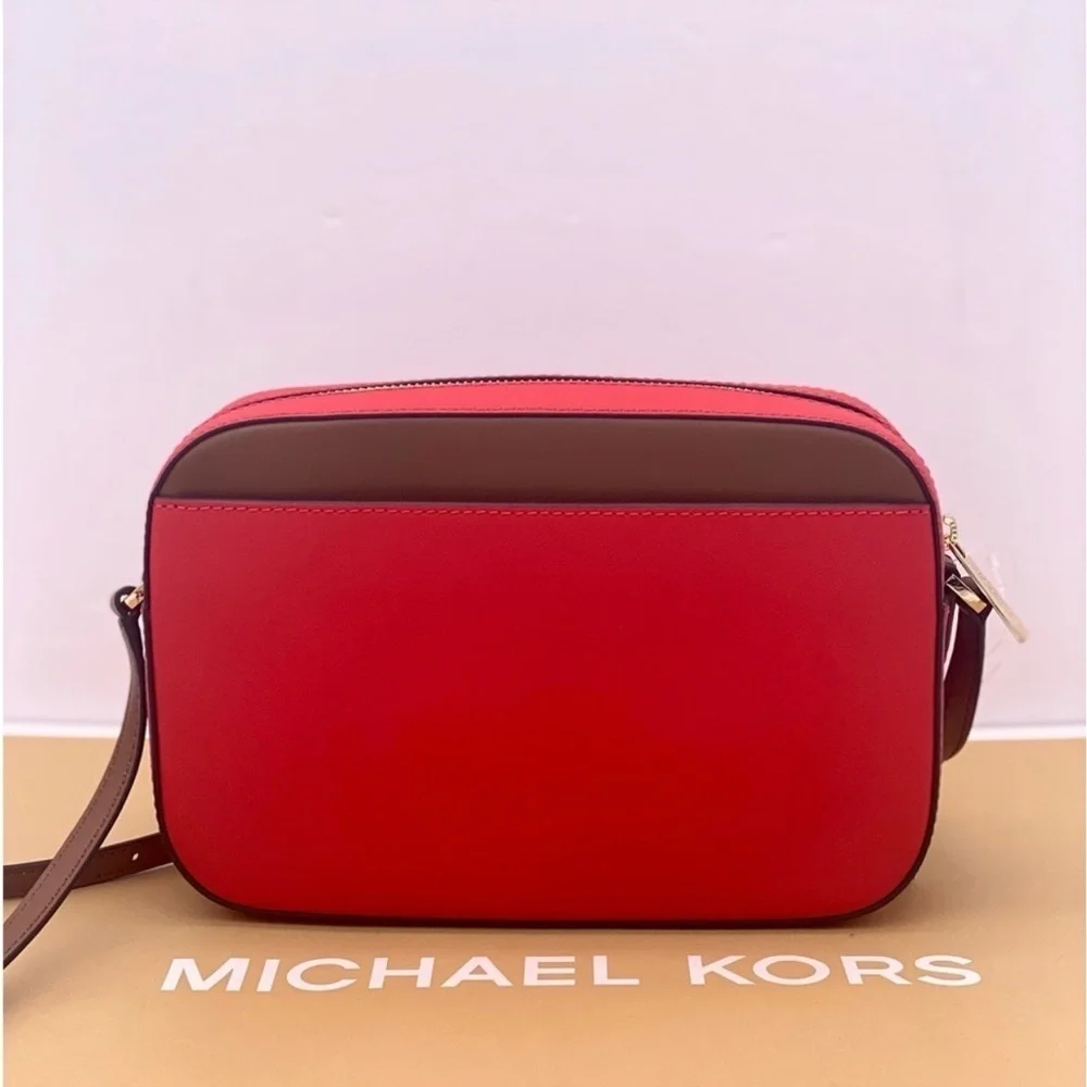 Michael Kors Jet Set Travel East West Zip Chain Crossbody
